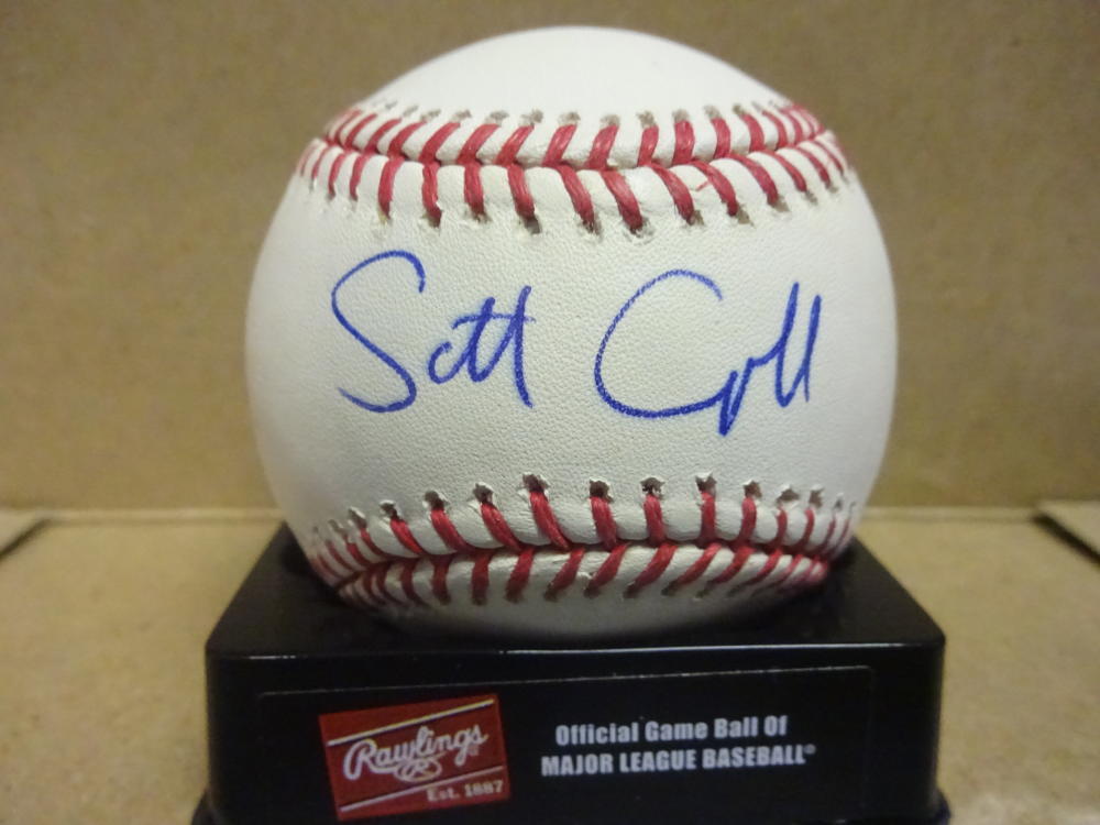SCOTT CAMPBELL TORONTO BLUE JAYS SIGNED M.L. BASEBALL W/COA