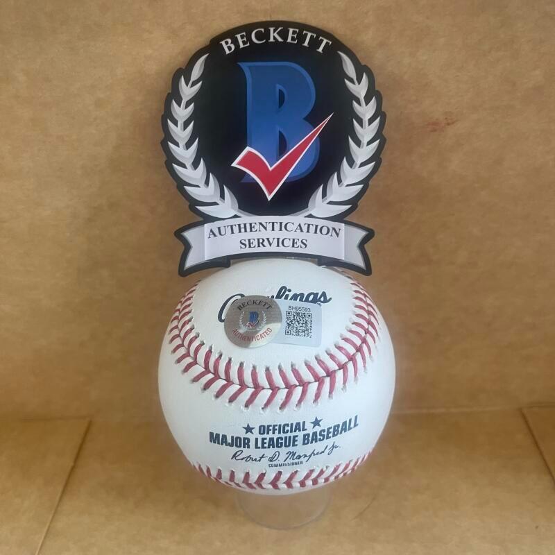 KEN RUDOLPH 1969 CUBS SIGNED AUTO M.L. BASEBALL BAS AUTHENTICATED