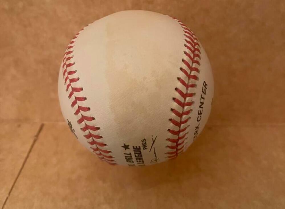 ALEX FERNANDEZ FLORIDA MARLINS SIGNED AUTOGRAPHED VINTAGE N.L. BASEBALL W/ COA