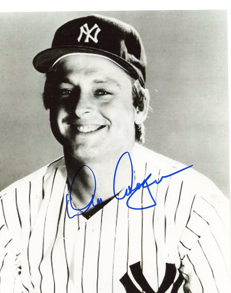 DON COOPER NEW YORK YANKEES SIGNED AUTO 8X10 PHOTO W/ COA