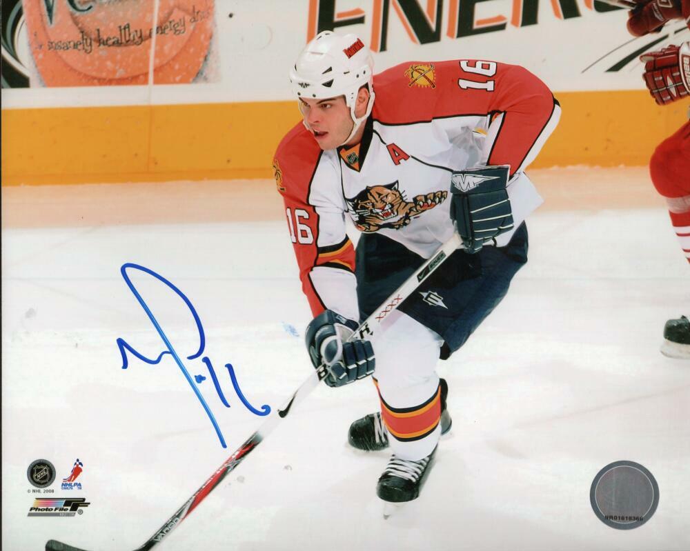 NATHAN HORTON FLORIDA PANTHERS SIGNED AUTOGRAPHED 8X10 PHOTO W/ COA