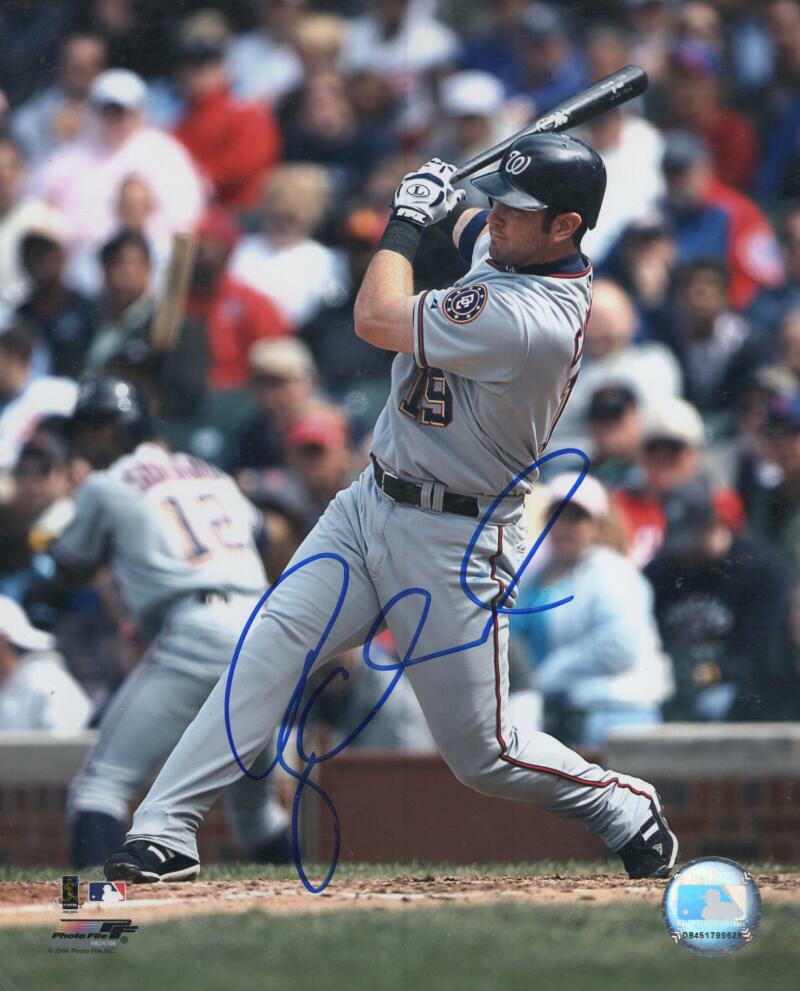 RYAN CHURCH WASHINGTON NATIONALS SIGNED AUTOGRAPHED 8X10 PHOTO W/ COA
