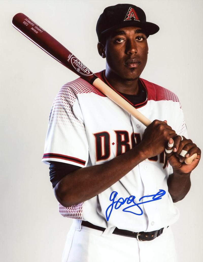 GABBY GUERERRO ARIZONA DIAMONDBACKS SIGNED AUTOGRAPHED 8X10 PHOTO W/COA