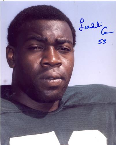FRED CARR GREEN BAY PACKERS SIGNED 8X10 PHOTO W/COA
