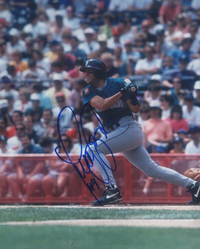 LUIS SOJO MARINERS SIGNED AUTOGRAPHED 8X10 PHOTO W/ COA