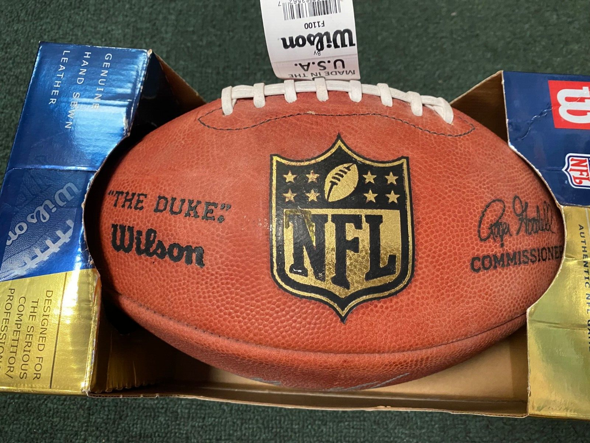 ROB GRONKOWSKI NEW ENGLAND PATRIOTS SIGNED DUKE WILSON AUTHENTIC FOOTBALL JSA