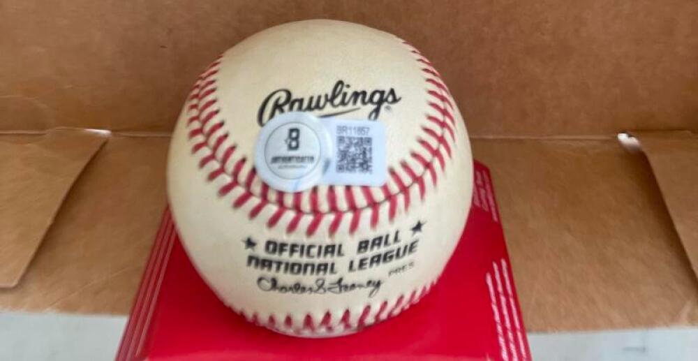 GARY CARTER METS/EXPOS SIGNED AUTO N.L. BASEBALL BECKETT AUTH