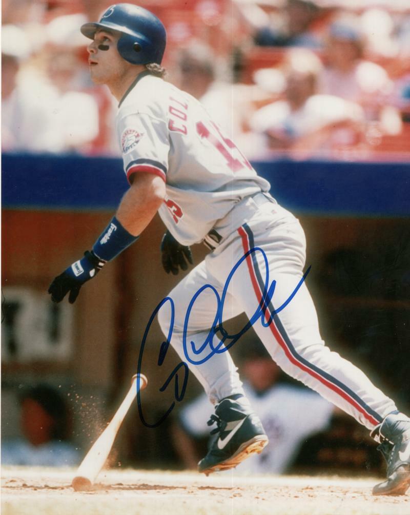 GREG COLBRUNN MONTREAL EXPOS SIGNED AUTOGRAPHED 8X10 PHOTO W/ COA