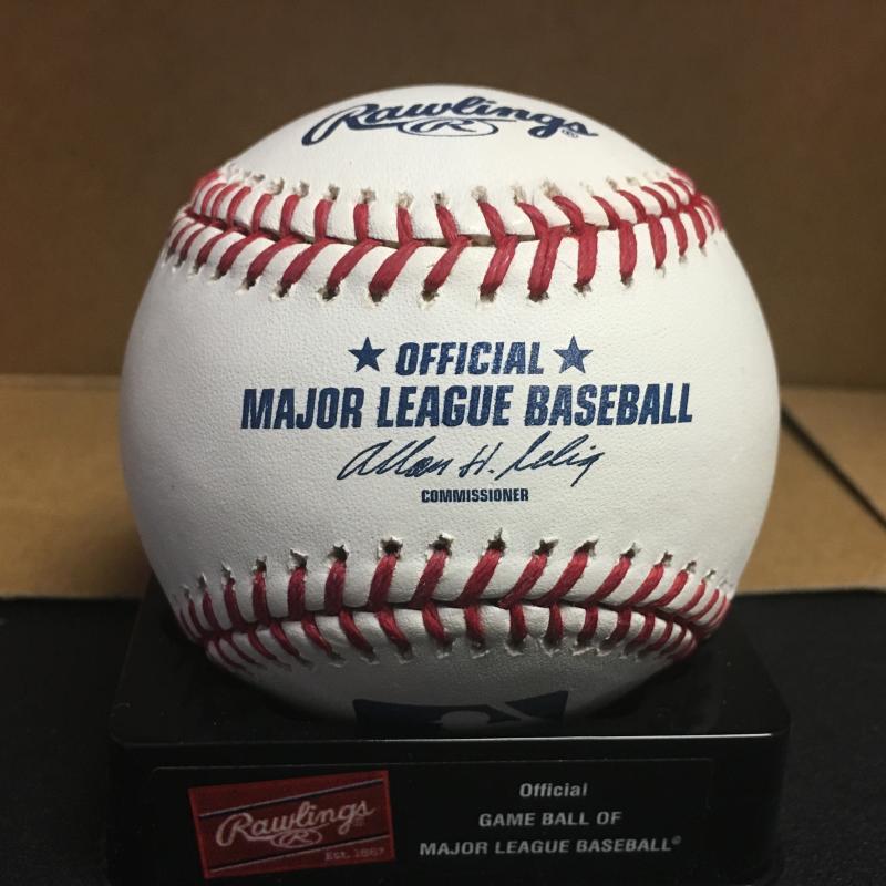 JORDAN NOBERTO DIAMONDBACKS/A'S M.L. SIGNED BASEBALL W/COA