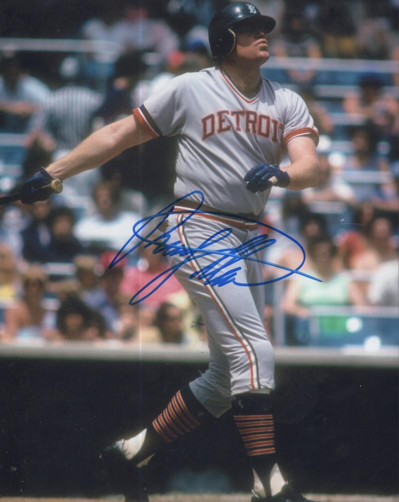 RUSTY STAUB TIGERS SIGNED AUTOGRAPHED 8X10 PHOTO W/ COA