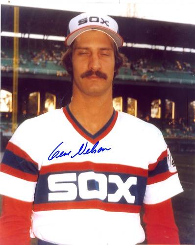 GENE NELSON CHICAGO WHITE SOX SIGNED 8X10 PHOTO W/COA