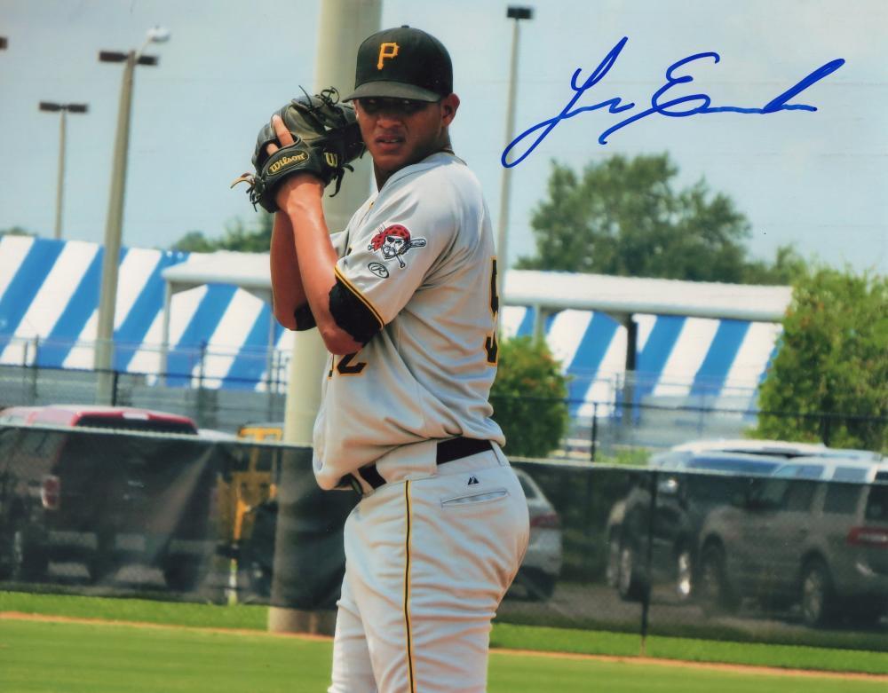 LUIS ESCOBAR PITTSBURGH PIRATES SIGNED AUTOGRAPHED 8X10 PHOTO W/COA