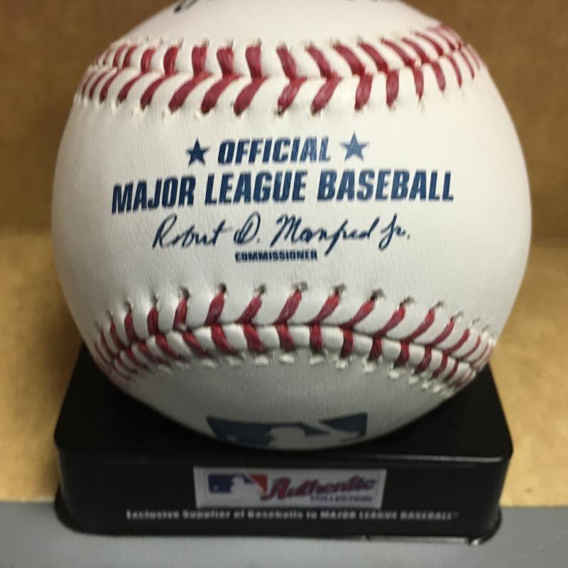 ROBERTO BALDOQUIN LOS ANGELES ANGELS M.L. SIGNED BASEBALL W/COA