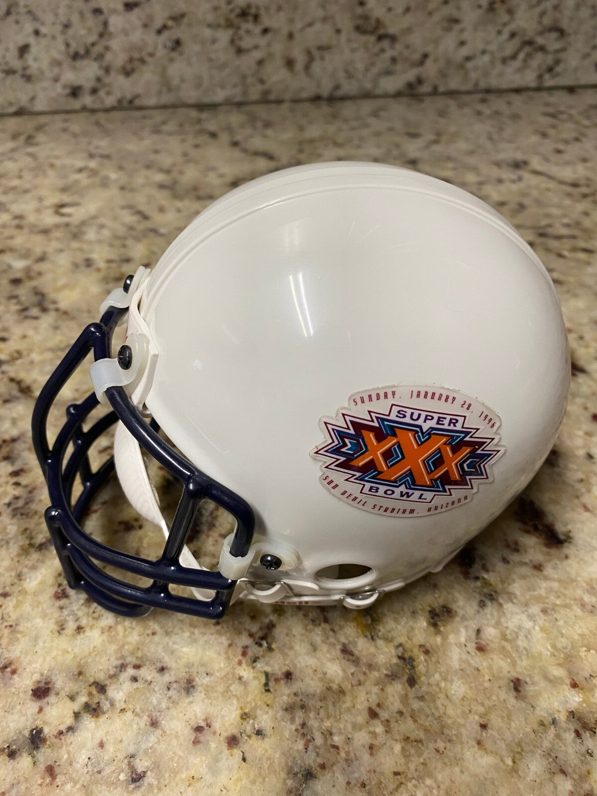 NFL SUPER BOWL XXX RIDDELL AUTHENTIC MINI HELMET UNSIGNED RARE