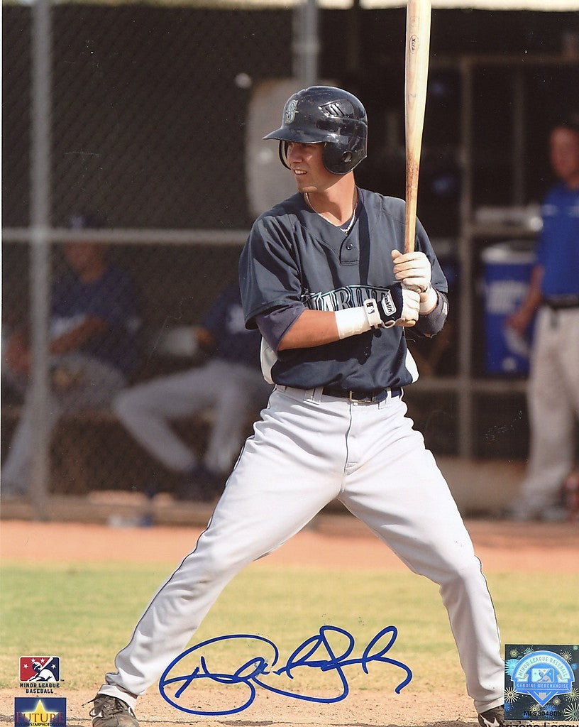 NICK FRANKLIN SEATTLE MARINERS SIGNED 8X10 PHOTO
