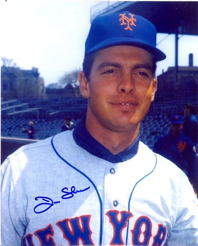 DON SHAW NEW YORK METS SIGNED 8X10 PHOTO W/COA