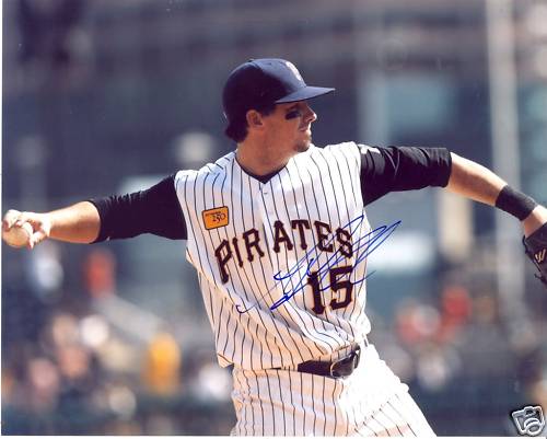 ANDY LAROCHE PITTSBURGH PIRATES SIGNED 8X10 PHOTO W/COA
