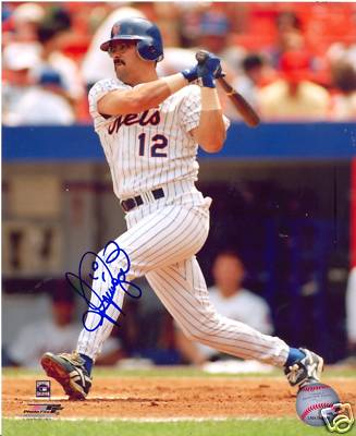 ALVARO ESPINOZA NEW YORK METS SIGNED 8X10 PHOTO W/COA
