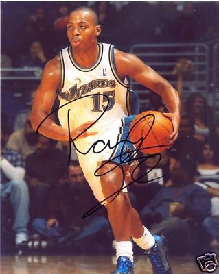 RANDY FOYE WASHINGTON WIZARDS SIGNED 8X10 PHOTO W/COA