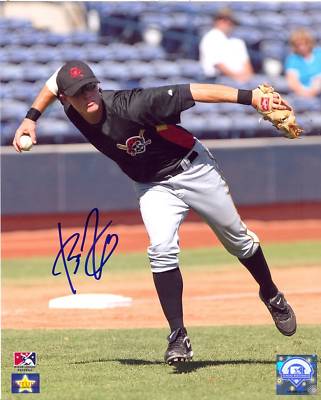 BRIAN FRIDAY PITTSBURGH PIRATES SIGNED 8X10 PHOTO W/COA