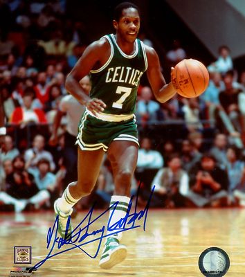NATE ARCHIBALD BOSTON CELTICS SIGNED 8X10