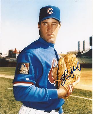 BLAISE ILSLEY CHICAGO CUBS SIGNED AUTOGRAPHED 8X10 PHOTO W/COA