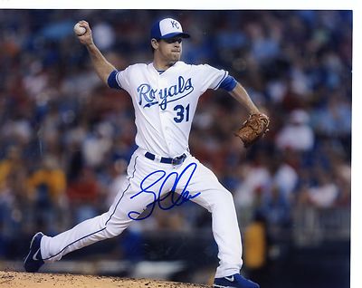 LOUIS COLEMAN KANSAS CITY ROYALS SIGNED AUTOGRAPHED 8X10