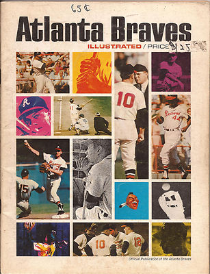 ATLANTA BRAVES 1966 OFFICIAL YEARBOOK RARE