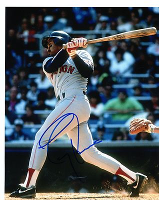 TONY PENA BOSTON RED SOX SIGNED AUTOGRAPHED 8X10 PHOTO