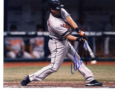 OSCAR SALAZAR BALTIMORE ORIOLES SIGNED AUTOGRAPHED 8X10 PHOTO