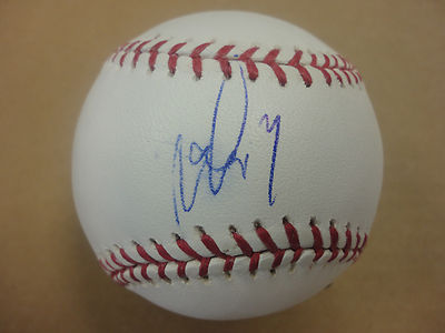 NORICHIKA AOKI KANSAS CITY ROYALS SIGNED M.L BASEBALL JSA COA #I50174