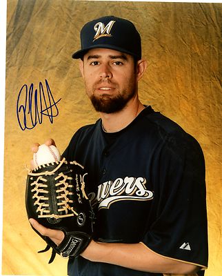 ROB WOOTEN POSED MILWAUKEE BREWERS SIGNED AUTOGRAPHED 8X10 PHOTO