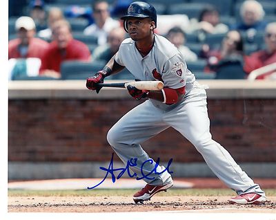 ADRON CHAMBERS ST. LOUIS CARDINALS SIGNED AUTOGRAPHED 8X10 PHOTO