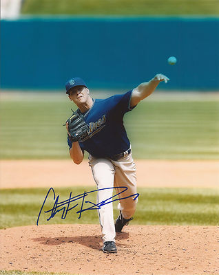 CLAYTON RICHARD SAN DIEGO PADRES SIGNED AUTOGRAPH 8X10 PHOTO W/COA