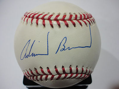 ADRIAN BROWN PITTSBURGH PIRATES SIGNED AUTOGRAPHED MAJOR LEAGUE BASEBALL W/COA
