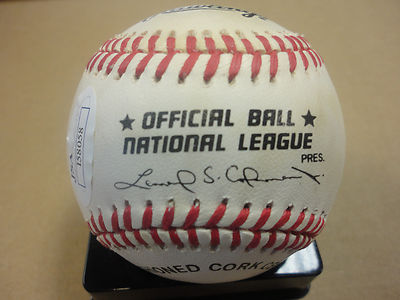 HARRY WALKER CARDINALS PIRATES SIGNED AUTOGRAPHED N.L. BASEBALL JSA COA #I58058