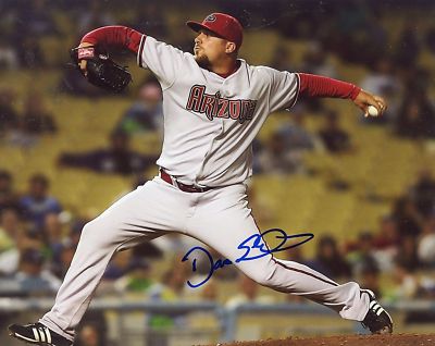 DANA EVELAND ARIZONA DIAMONDBACKS SIGNED 8X10