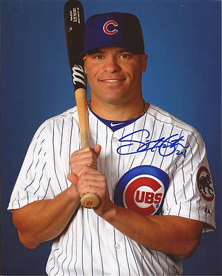 SCOTT HAIRSTON CHICAGO CUBS SIGNED AUTOGRAPHED STUDIO 8X10 PHOTO W/COA