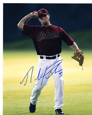 NELSON FONTANA HOUSTON ASTROS SIGNED AUTOGRAPHED 8X10 PHOTO