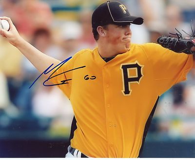 MICHAEL CROTTA PITTSBURGH PIRATES SIGNED 8X10