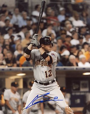 CLINT BARMES PITTSBURGH PIRATES SIGNED AUTOGRAPHED 8X10 PHOTO G