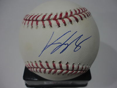 KEVIN GREGG CHICAGO CUBS SIGNED AUTOGRAPHED M.L. BASEBALL W/COA