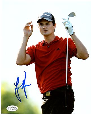 JUSTIN ROSE GOLF U.S. CHAMPION SIGNED 8X10 PHOTO W/ JSA STICKER