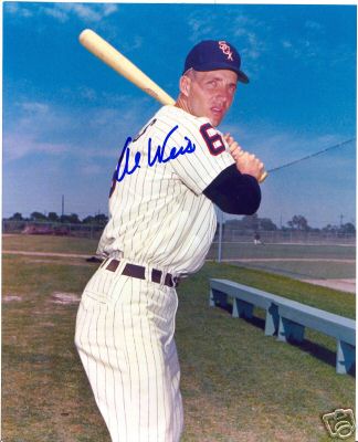 AL WEIS CHICAGO WHITE SOX SIGNED 8X10 PHOTO W/COA