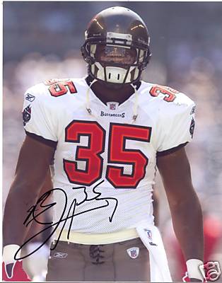 B.J. ASKEW     TAMPA BAY BUCS  SIGNED 8X10