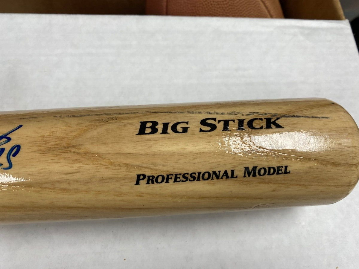 GREGORY POLANCO PITTSBURGH PIRATES SIGNED AUTOGRAPH RAWLINGS BIG STICK BAT PSA