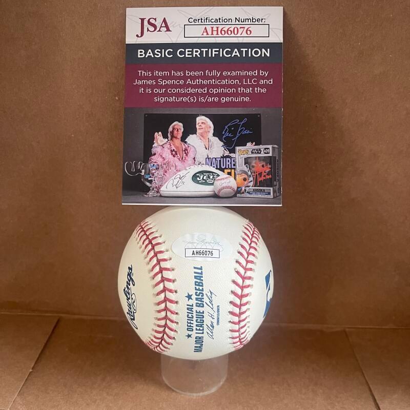 SAM FULD CUBS/RAYS/PHILLIES SIGNED AUTOGRAPHED M.L. BASEBALL JSA AH66076