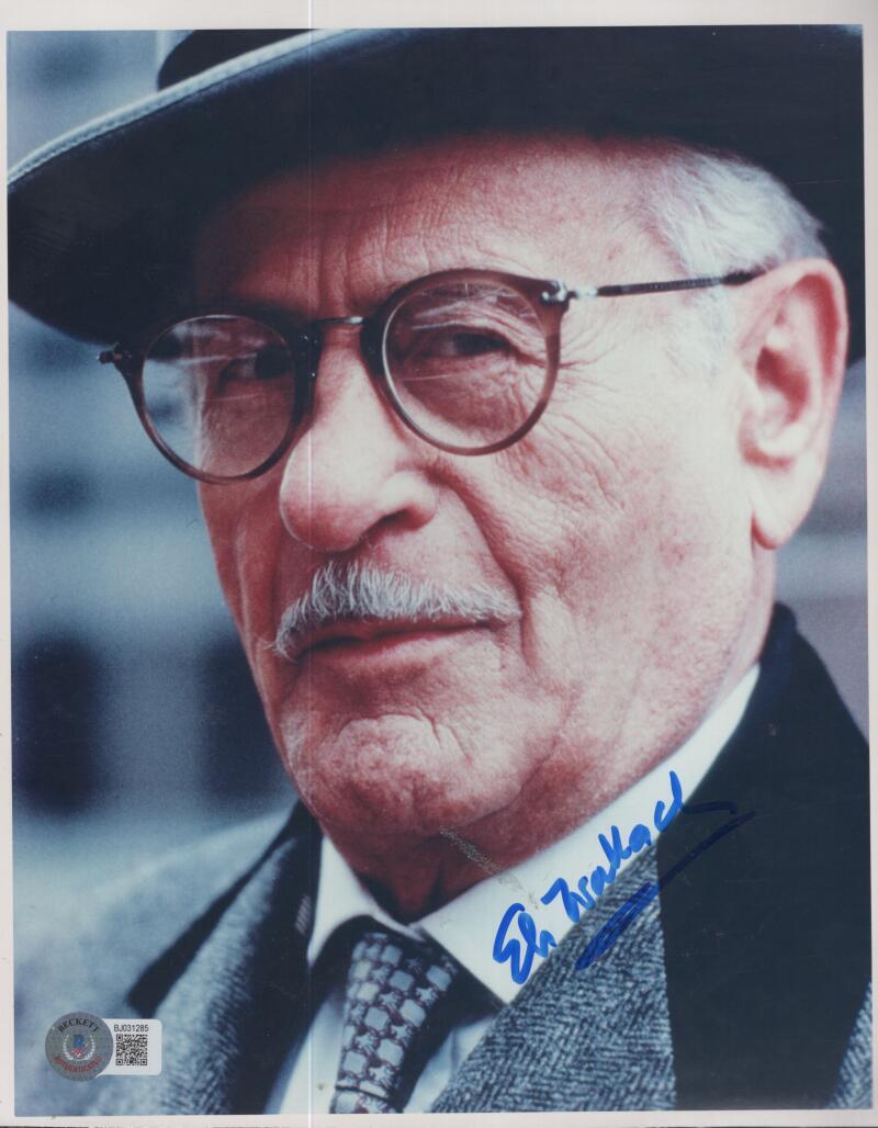 ELI WALLACH ACTING LEGEND SIGNED AUTOGRAPHED 8X10 PHOTO BECKETT BJ031285