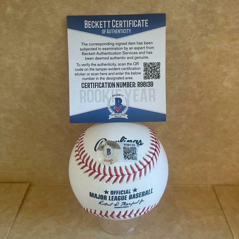 HUNTER BARCO FLORIDA GATORS ROOKIE YEAR SIGNED AUTO M.L. BASEBALL BAS R98139