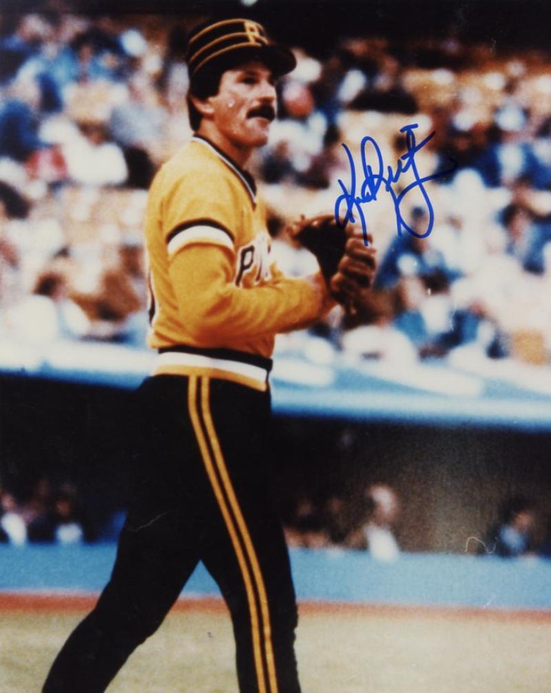 KEN REITZ PITTSBURGH PIRATES SIGNED AUTOGRAPHED 8X10 PHOTO W/COA